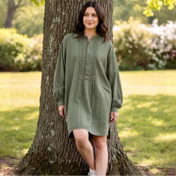 Sandrine Rose by Free People Moss  Oversized Dress - Picture 2 of 10